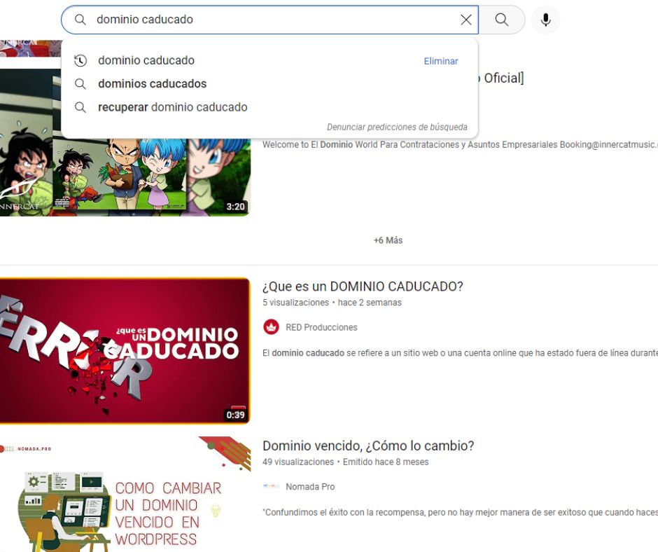 SEO en YouTube